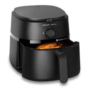 Fritadeira Airfryer Série 1000 XL, Philips Walita, 4,2 litros, Tecnologia RapidAir, Preta, 2 anos de garantia, 220v - NA120/09