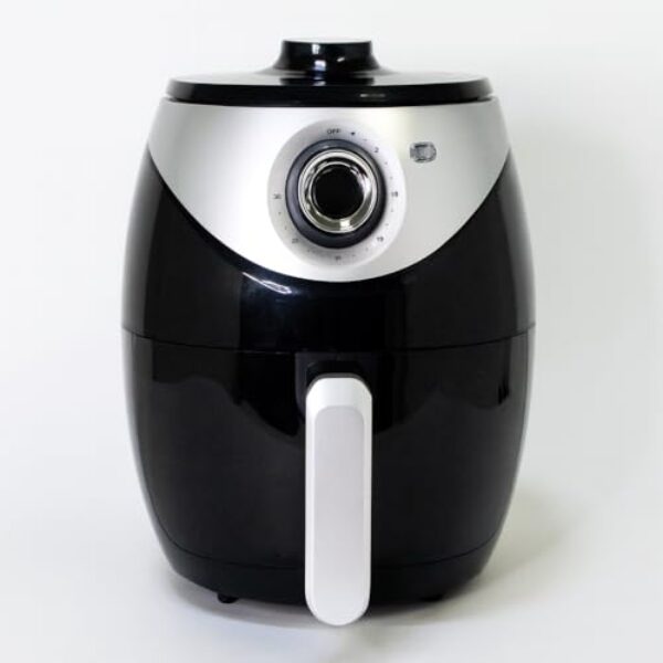 Fritadeira Elétrica Air Fryer, Preta, 3,8 Litros, 220V, Controle de Temperatura Ajustável