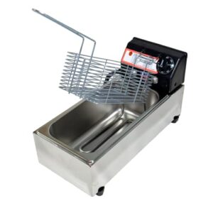 Fritadeira Elétrica Industrial 3L Cuba (110v) Compacta Econômica Fritura