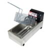 Fritadeira Elétrica Industrial 3L Cuba (110v) Compacta Econômica Fritura