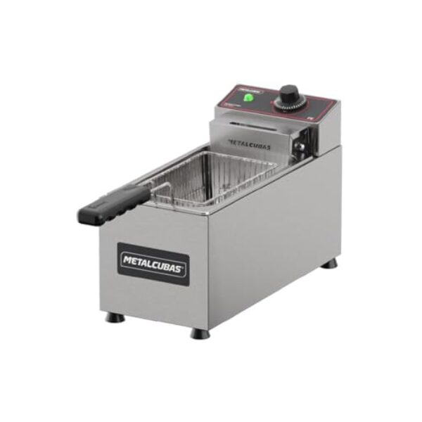 Fritadeira Elétrica Metalcubas 1 Cuba 3 Litros 220V FE 1 C