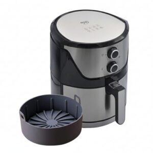 Fritadeira Elétrica Saudável Sem Óleo Airfryer 5,2 Litros Veneza Inox com Cesto e Revestimento Antiaderente - 220V