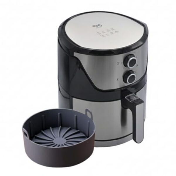 Fritadeira Elétrica Saudável Sem Óleo Airfryer 5,2 Litros Veneza Inox com Cesto e Revestimento Antiaderente - 220V