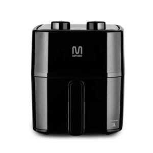 Fritadeira Elétrica sem óleo Air Fryer 3L 1200W 127V com Timer Sonoro Preto Multi - GO250