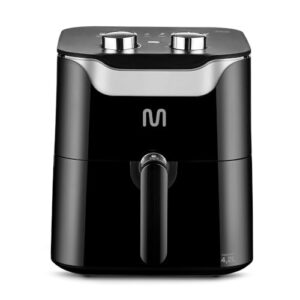 Fritadeira Elétrica sem óleo Air Fryer 4,2L 1500W 220V com Cesto Antiaderente Preto Multi - GO232