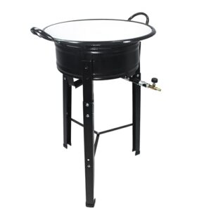 Fritadeira Pasteleiro Médio Fogão Industrial À Gás C/tacho