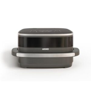 Fritadeira sem Óleo Air Fryer Arno Easy Fry Extra Superfície AFP4, 1700W, Inox, Cesto Super Dimensionado, Duplo Aquecimento, Visor de Vidro, 110V