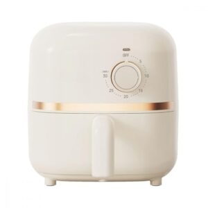 Fritadeira Sem óLeo, Fritadeira Sem óLeo, Fritadeira EléTrica de Alta PotêNcia para Uso DoméStico, Sem óLeo, 1,4 Litros, 900 Watts, 220 Volts, Branca(220V,Branco)