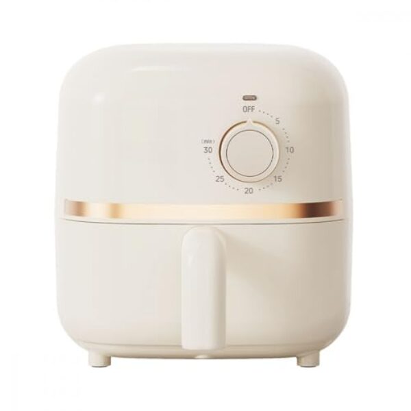 Fritadeira Sem óLeo, Fritadeira Sem óLeo, Fritadeira EléTrica de Alta PotêNcia para Uso DoméStico, Sem óLeo, 1,4 Litros, 900 Watts, 220 Volts, Branca(220V,Branco)