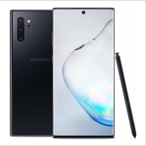 Galaxy Note10+ PLUS 12 GB ( 5G 256GB N976V ) TELA 6.8 ANDROID VERSÃO 12 # . UI 4.3 (Verizon) NOVO LACRADO Aura Black