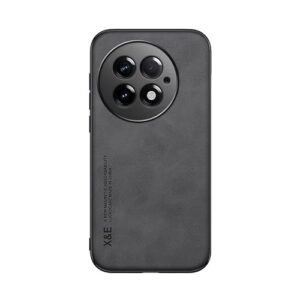 GANGANPRO Compatível com Xiaomi Poco M7 4G (169,64 mm) Capa de couro, 16 FT Grau Mil, Capa protetora fina fina 6,9 polegadas, cinza escuro