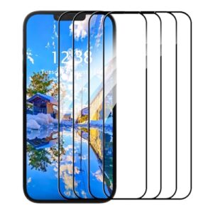 GANGANPRO Pacote com 4 películas protetoras de tela HD compatíveis com Samsung Galaxy M36 5G/F36 5G, dureza 9H, sem bolhas, antiarranhões, película temperada privada