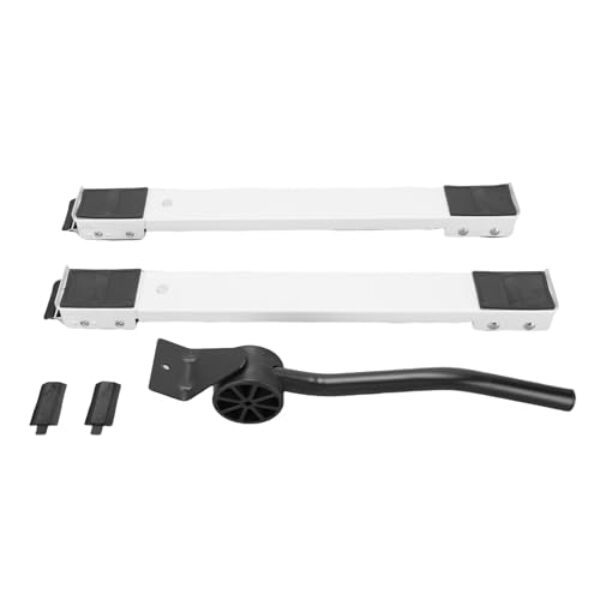 Garosa Rolos de Eletrodomésticos para Serviços Pesados ​​ajustáveis ​​de 17,7 a 27,5 Polegadas, Capacidade de 660 Libras Com Almofadas Antivibração para Máquinas de Lavar, Motores de Móveis de (Roda