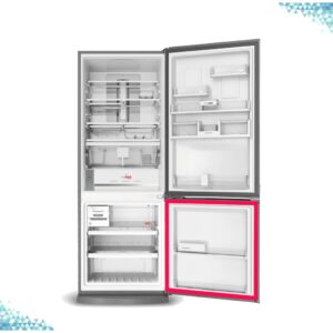 Gaxeta Borracha Geladeira Brastemp Inverse Bre50 Inferior 70x66cm