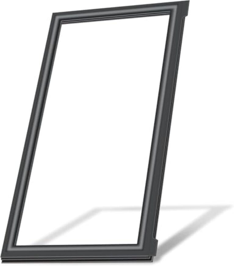 Gaxeta de porta de geladeira atualizada 2159083 compatível com vedação de porta de geladeira Whirlpool 2171185 2181893 2309529 Vedação de porta de geladeira KitchenAid Kenmore substituição