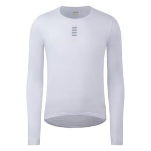GCRFL Camiseta masculina de inverno de manga comprida para ciclismo para clima frio camada de base de ciclismo de lã térmica