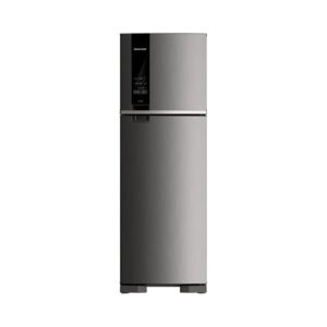 Geladeira Brastemp Frost Free Duplex 400 Litros Cor Inox com Freeze Control - BRM54JK