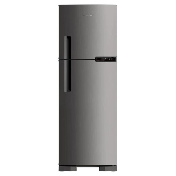 Geladeira Duplex Brastemp 375 Litros Frost Free Inox BRM44HK - 220V