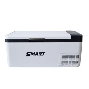 Geladeira Portátil Branca 18 Litros 01 Porta Acampamento Camping Caminhão Lancha Barco