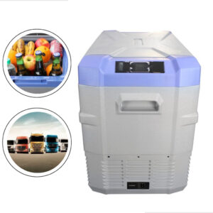 Geladeira Portátil Quadrivolt 1 Porta 50 Litros Ônibus Caminhão Camping Barco 12v/24v 110v/220v