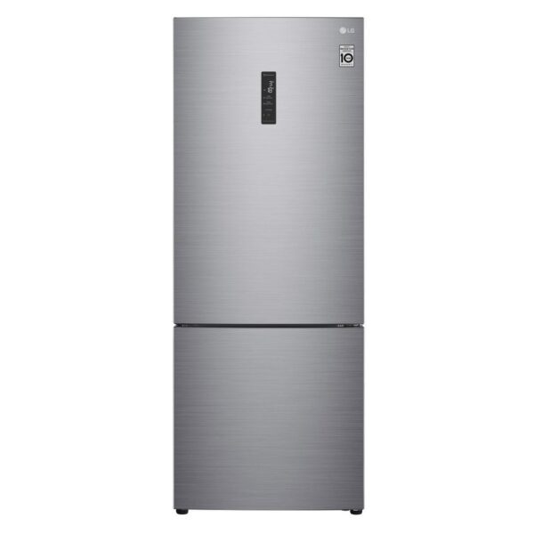 Geladeira Smart LG Frost Free Inverter 451 Litros Inverse Inox Look 220V GC-B569NLL2