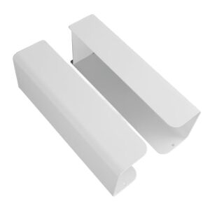 Generic Caixa Magnética do Tecido do Distribuidor Magnético Tecido Fixada na Parede Sem à Moda de Perfuração (Branco)