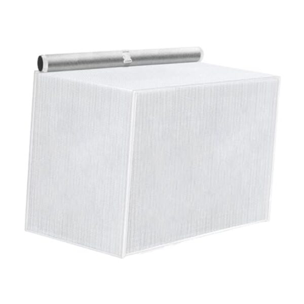 Generic Capa para ar condicionado externo para unidades externas, tecido superior universal, protege contra chuva, poeira e detritos, à prova d'água para, Branco