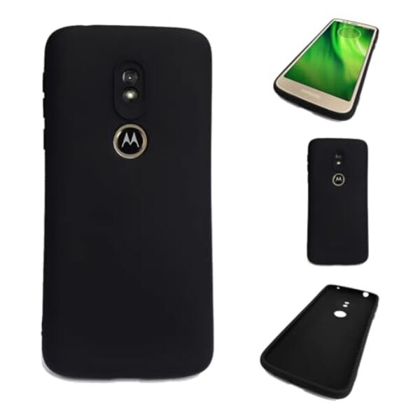 [GL CASES] Capa Motorola Moto G6 PLAY Capinha Moto G6 PLAY Case Aveludada Anti Impacto Reforçada Silicone Emborrachado Com Proteção De Câmera