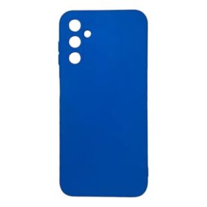 [GL CASES] Capa Samsung Galaxy M14 Capinha Samsung M14 Case Aveludada Anti Impacto Reforçada Silicone Emborrachado Com Proteção De Câmera (Azul)