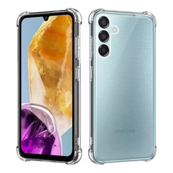 [GL CASES] Capa Samsung Galaxy M15 Slim Clear Anti Impacto Reforçada Silicone Transparente Case Flexível Capinha Samsung Galaxy M15 Anti Choque Encaixe Preciso Com Proteção Para Câmera e Tela