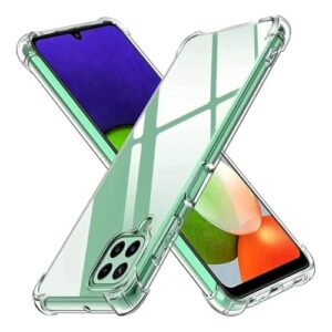 [GL CASES] Capa Samsung Galaxy M22 Slim Clear Anti Impacto Reforçada Silicone Transparente Case Flexível Capinha Samsung Galaxy M22 Anti Choque Encaixe Preciso Com Proteção Para Câmera e Tela