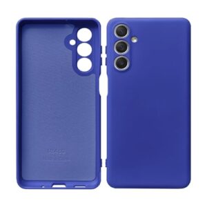 [GL CASES] Capa Samsung M54 Capinha Samsung M54 Case Aveludada Anti Impacto Reforçada Silicone Emborrachado Com Proteção De Câmera (Azul Escuro)