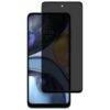 [GL CASES] Pelicula Privacidade Moto G22 Anti Risco Película Motorola Moto G22 Privativa De Vidro Temperado 3D Proteção 9H Anti Espião Cobertura Total Da Tela + Kit Limpeza Para Aplicação