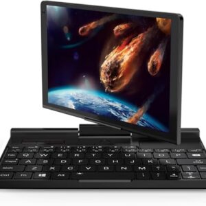 GPD Mini laptop Pocket 3 com tela sensível ao toque de 8 polegadas UMPC Win 11 Home OS Pentium Gold 7505 16GB/512GB (âmbar preto)