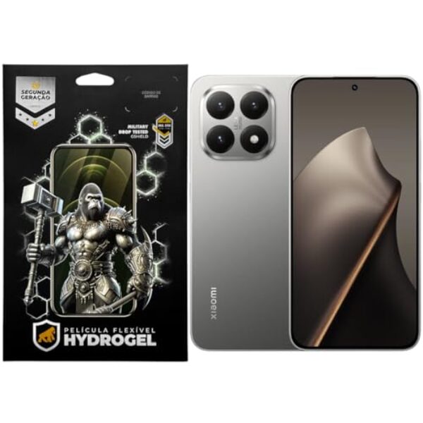Gshield 2 em 1 Proteção Completa Película Hydrogel Frontal + Traseira Xiaomi (Transparente, 15T)