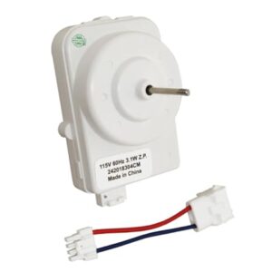 GSPUSA 242018304, 297279502, 2025970 CKD025970X compatível com Crosley, Electrolux, Frigidaire, motor de ventilador condensador de geladeira Kenmore serve para número antigo 242018304, 297279502