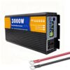 HENGJINGTR Conversor de inversor de potência de 3000 watts DC 12V-72V para CA 110V 220V para veículo Inversor de onda senoidal pura Off Grid Inversor solar com display LED,48v to 220v 60hz