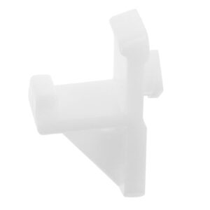 Housoutil Clipes de prateleira de congelador de plástico para geladeiras servem para suportes de prateleira para portas de freezer, controle de temperatura e prevenção de geada