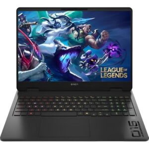 HP OMEN 16-AP0053DX Notebook Gamer, AMD Ryzen 9 8940HX, RTX 5060 8GB, 16" Full HD+, 32GB RAM, SSD 1TB, RGB, Preto Sombra