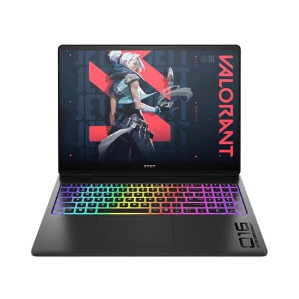 HP OMEN Max 16-AH0043DX Notebook Gamer, Tela OLED WQXGA 16", Intel Core Ultra 9 275HX, RTX 5080 16GB, 32GB RAM, SSD 2TB, Windows 11, Preto Shadow