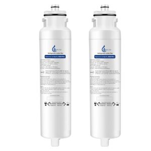 HX2017FR-A HX2017F-A filtro de água para geladeira, substituição compatível com Hisense HX2017FR-A HX2017F-A Hisense HRF266N6CSE HRF266N6CSE1 HRF209N6CSE HRF254N6TSE HRF254N6DSE (pacote com 2)