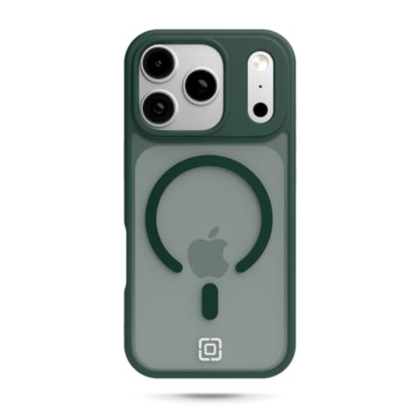 Incipio - Capa para celular Velocity for Fog iPhone 17 Pro, compatível com Magsafe, teste de queda de 3 m e 3,6 m, ultra durável e absorvente de choque, resistente a arranhões e perfil fino (verde)