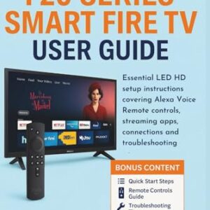 Insignia F20 Series Smart Fire TV User Guide: Essential LED HD setup instructions covering Alexa Voice Remote controls, streaming apps, connections and troubleshooting