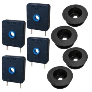 Interruptor + vedação fogão cooktop fischer 4 bocas (4 cada)