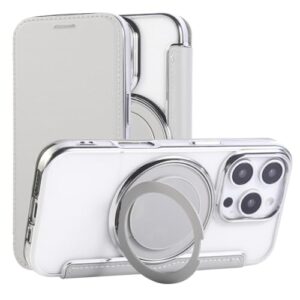 IRTGFG Capa de couro tipo carteira com suporte giratório e dobrável para iPhone 14 Plus (para iPhone 14 Plus/5)