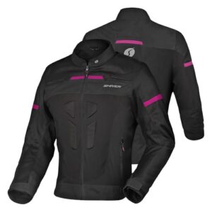Jaqueta Vent Shiver Com Proteção Feminina Rosa Motociclista Motoqueira (BR, Alfa, 6G, Plus Size, Alto)