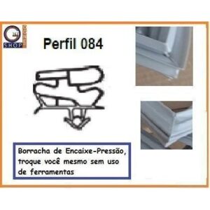 Jogo Borrachas LG Mb482ulv / Uls - Geladeira + Congelador