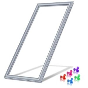 Junta de porta de geladeira DA63-06542A atualizada compatível com Samsung Selo de vedação de porta de freezer DA97-07191A AP5323696 Substituição de vedação de geladeira para RF266AERS RF263BEAESR/AA