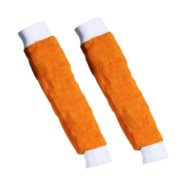 KAIYUEMAOYI Mangas de Soldagem, Mangas de Proteção para Os Braços, Protetores Duplos para Os Braços para Uso com Fogões de Soldagem.
