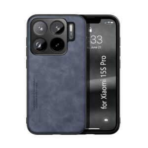 Kepuch Silklike Capa para Xiaomi 15S Pro - Case Placa de Metal Embutida - Azul